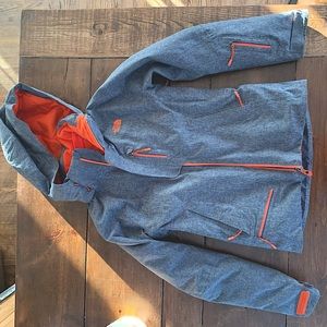 North Face, Small, Women’s Ski Jacket. Gray / Orange